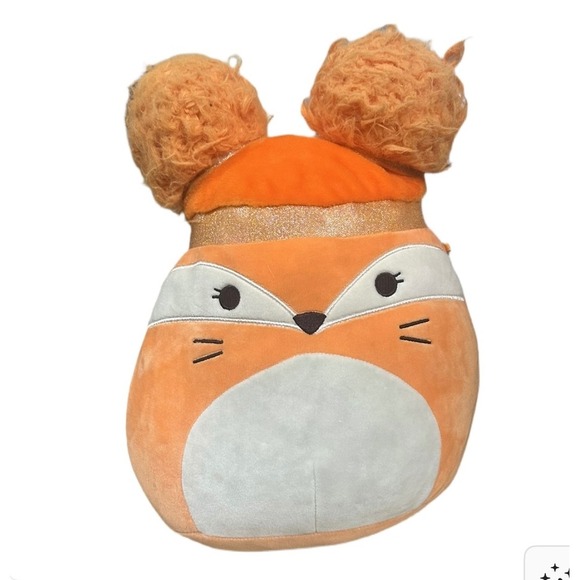 Squishmallows Squish-Doos 12" Marllora Fox With Orange Buns Stuffed Animal Kelly - Picture 1 of 5